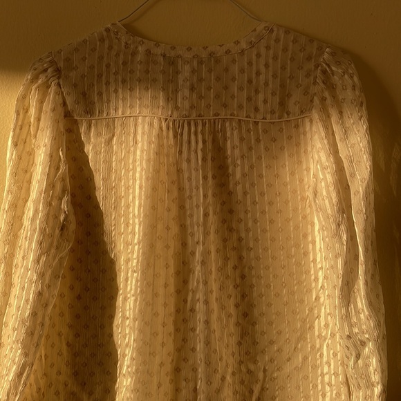 Marc by Marc Jacobs silk striped tunic blouse 🛑SOLD LINCOLN RD - Picture 4 of 7